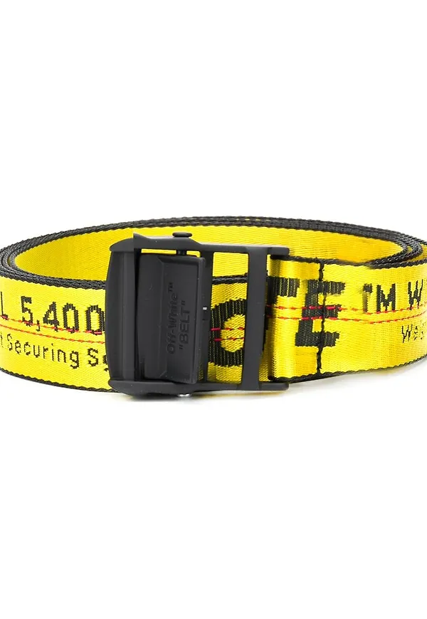 Off-White Industrial skärp - Gul