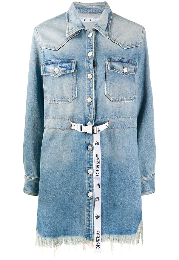 Off-White jeansklänning - Blå