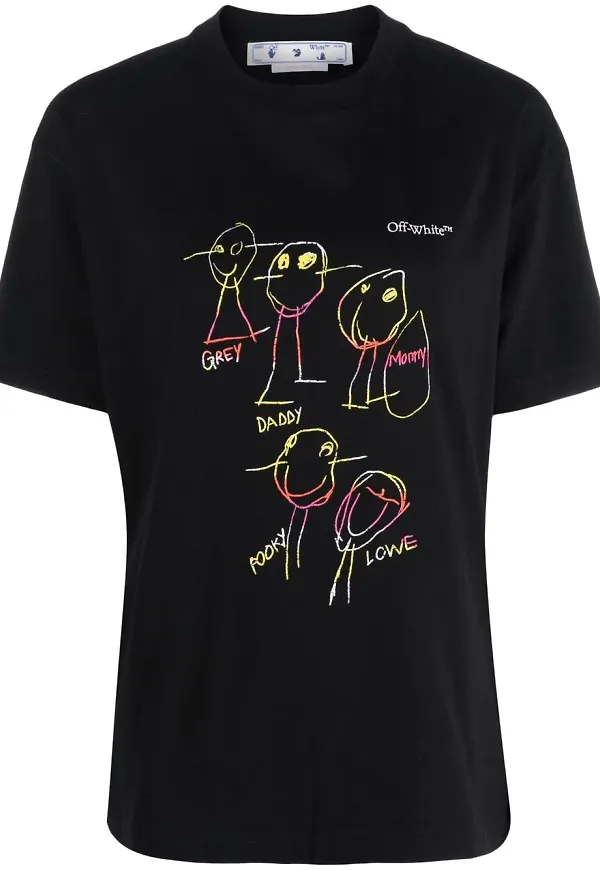 Off-White Kids Arrows t-shirt - Svart