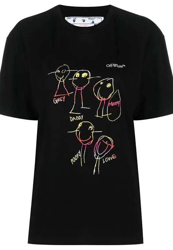 Off-White Kids Arrows t-shirt - Svart
