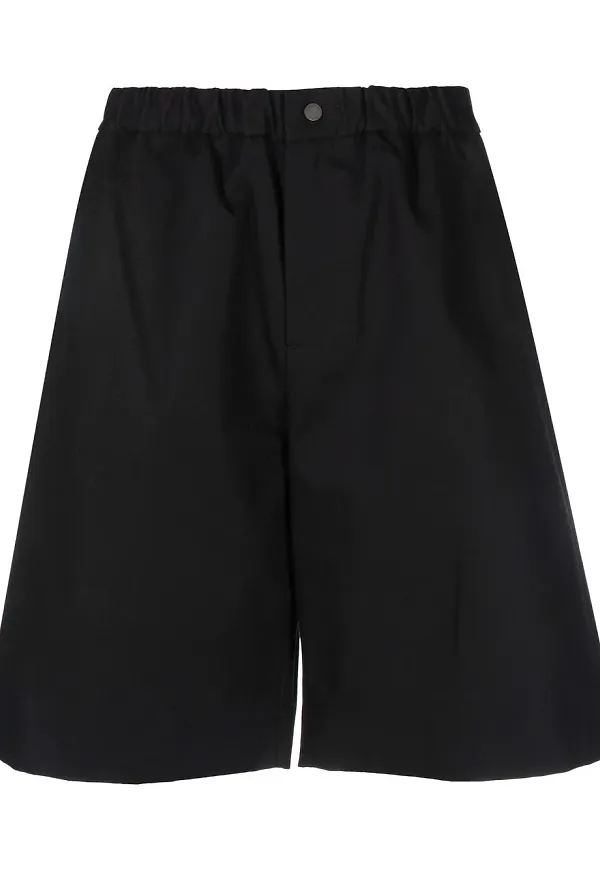 Off-White knälånga chinosshorts - Svart