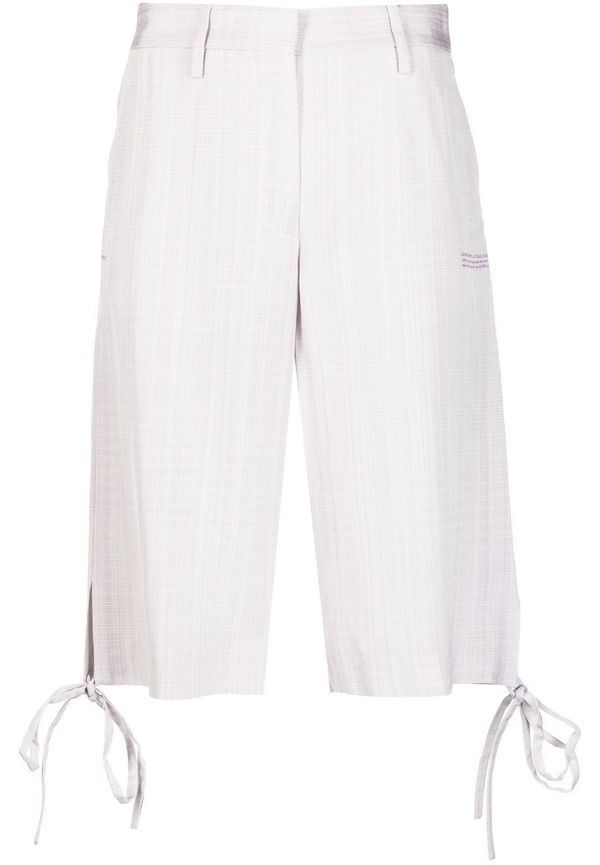 Off-White knälånga shorts - Grå