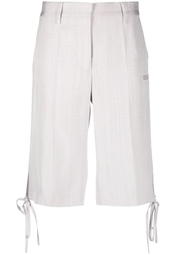 Off-White knälånga shorts - Lila