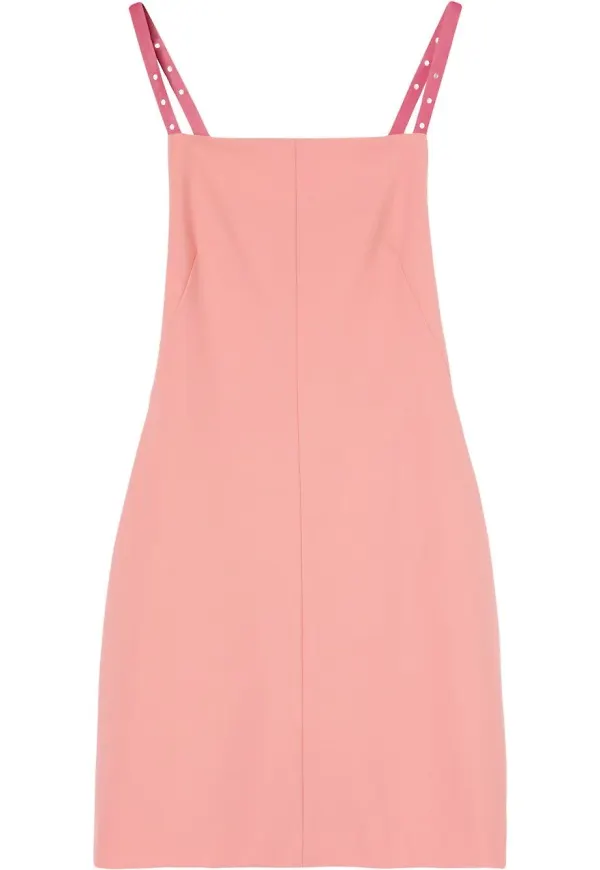 Off-White Laces Light miniklänning - Rosa