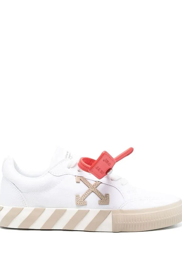 Off-White LOW VULCANIZED CANVAS - Vit