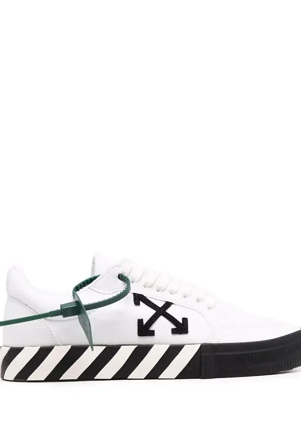 Off-White låga sneakers - Vit