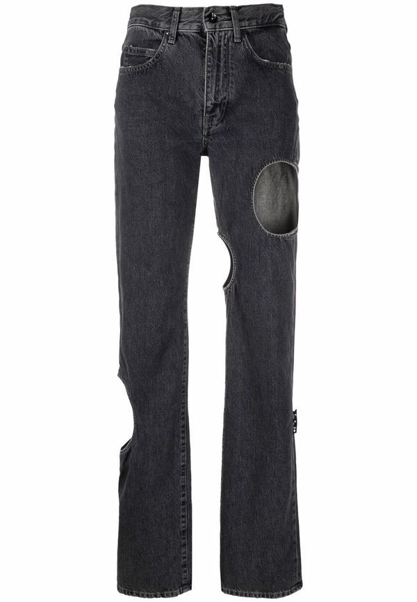 Off-White Meteor straight-jeans - Grå