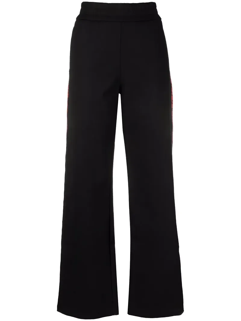 Off-White mjukisbyxor med monogram - Svart