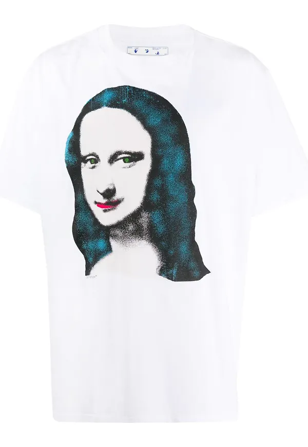 Off-White Mona Lisa t-shirt - Vit
