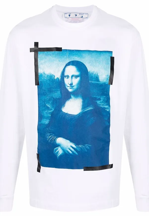 Off-White Monalisa Skate sweatshirt - Vit