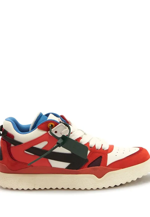 Off-White New Mid Top sneakers - Vit
