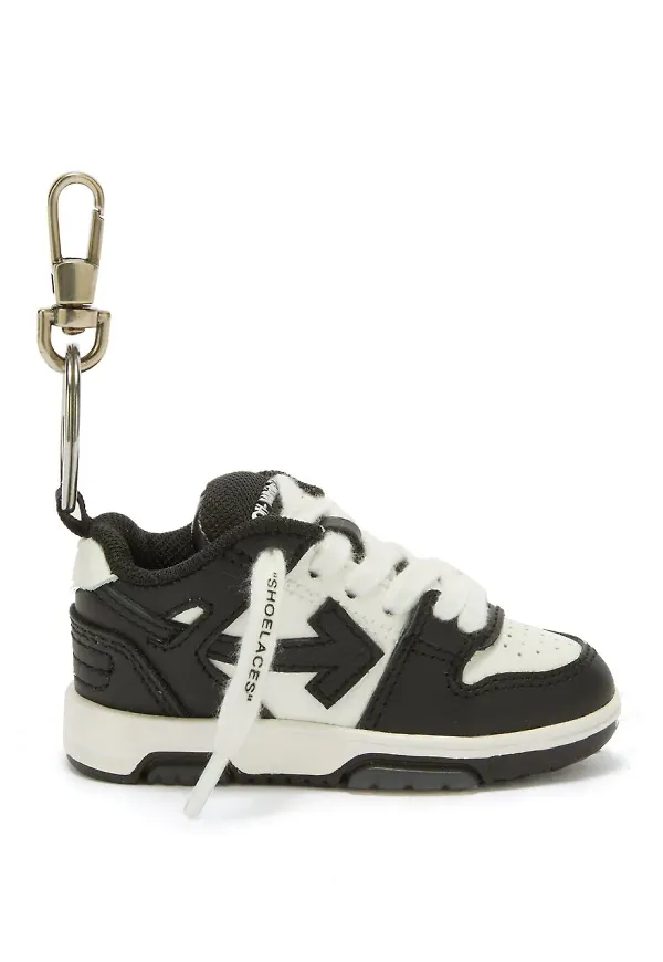 Off-White nyckelring med sneakerdetalj - Svart