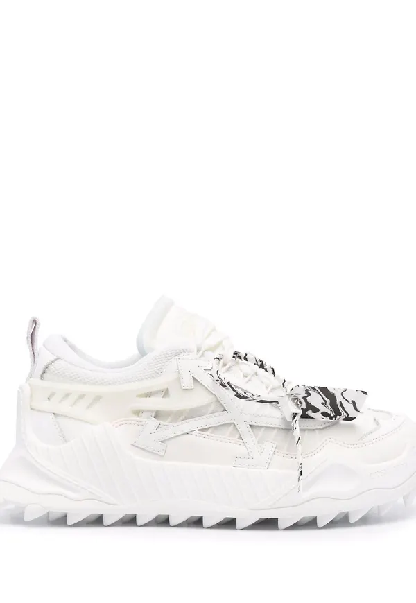 Off-White Odsy-1000 låga sneakers - Vit
