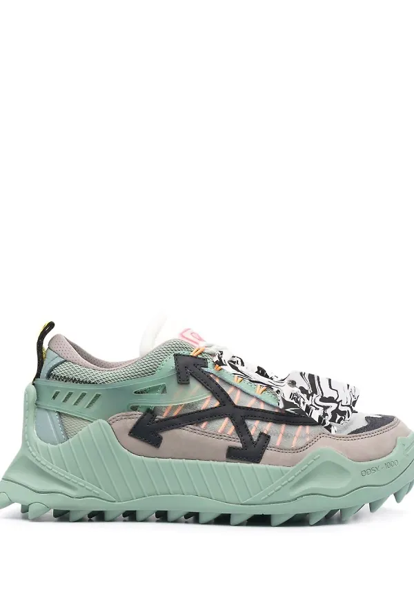Off-White Odsy-1000 sneakers - Grön