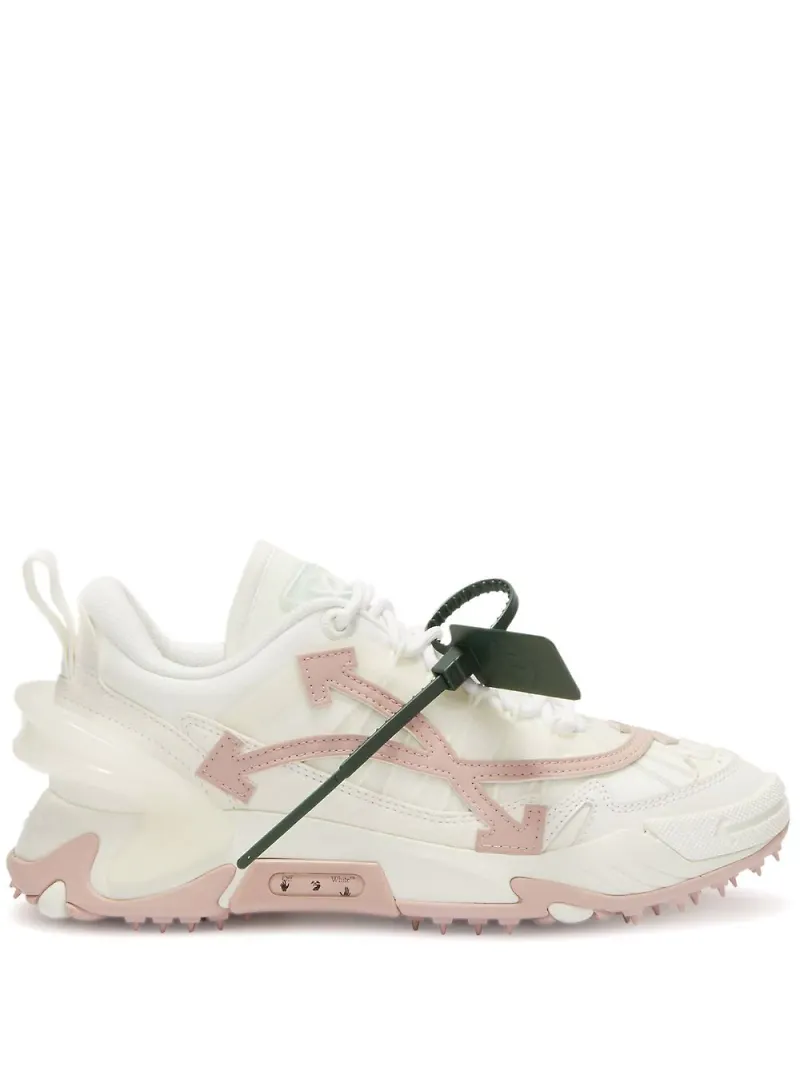 Off-White Odsy-2000 grova sneakers med panel - Vit