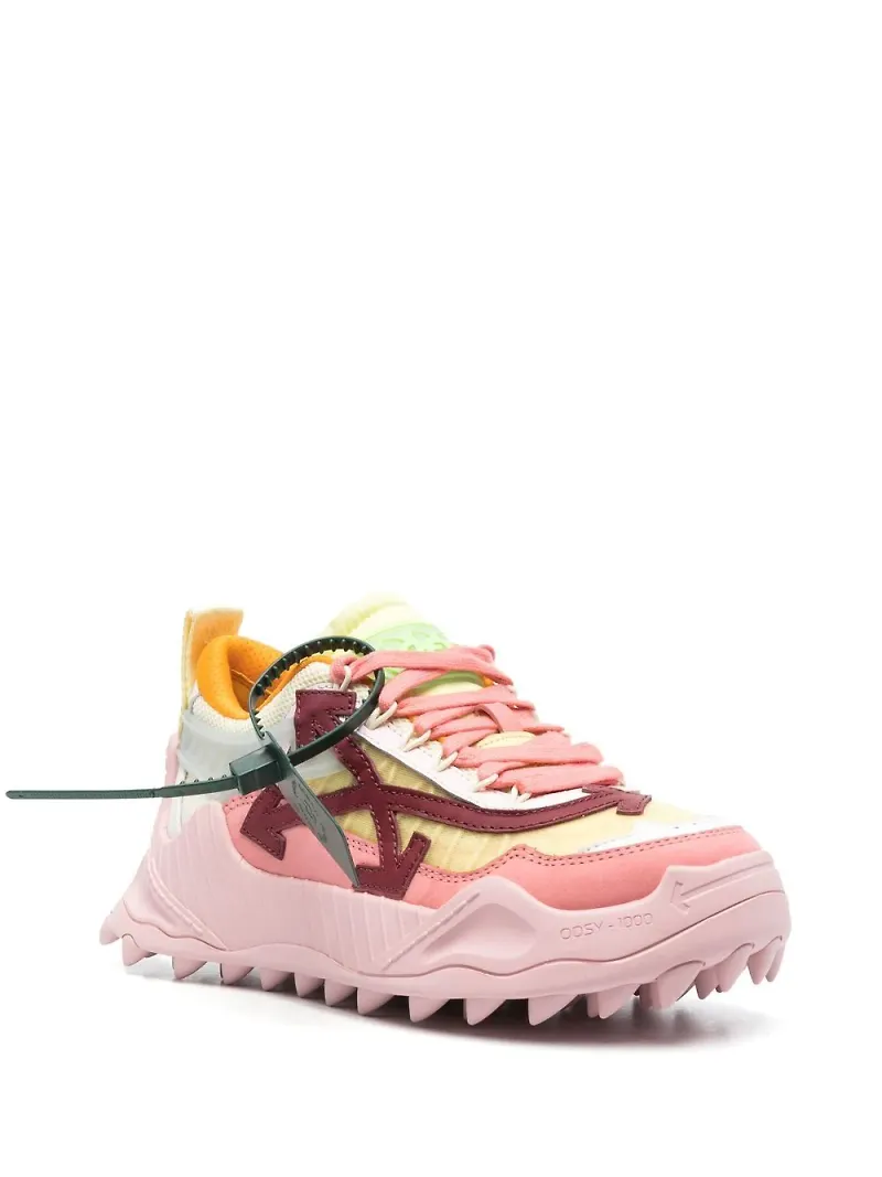 Off-White Odsy 1000 låga sneakers - Gul