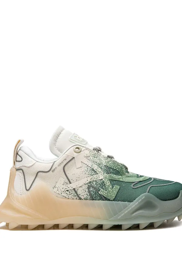 Off-White Odsy låga sneakers - Grön