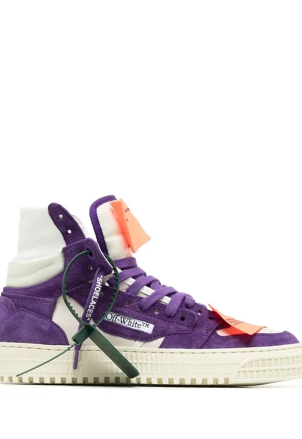 Off-White Off-Court 3.0 höga sneakers - Lila