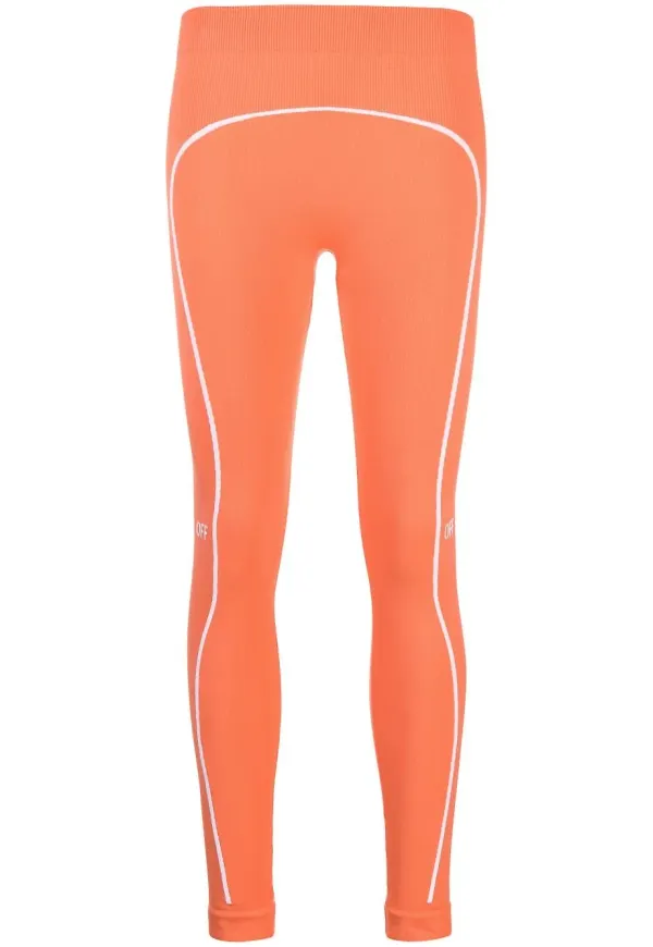 Off-White Off-stamp träningsleggings - Orange