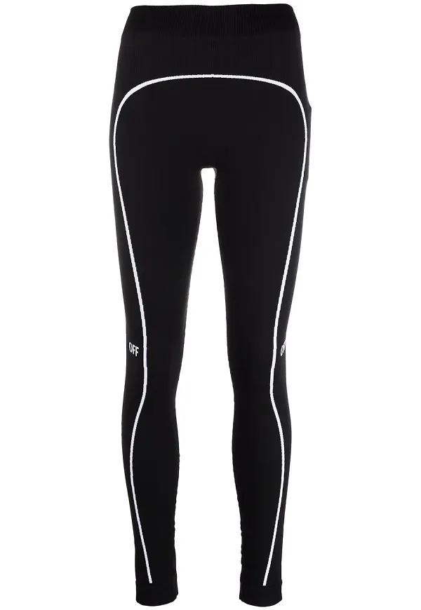 Off-White Off-stamp träningsleggings - Svart