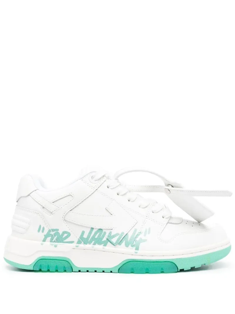 Off-White Out Of Office For Walking sneakers - WHITE MINT