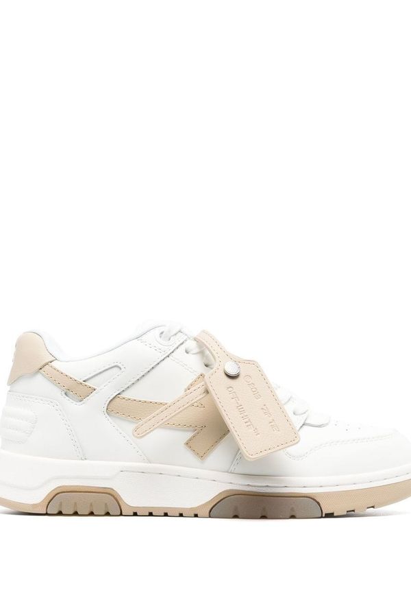 Off-White Out Of Office låga sneakers - 0117 - WHITE SAND