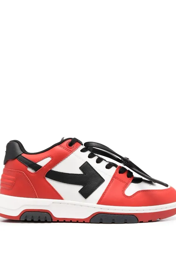 Off-White Out Of Office låga sneakers - Svart