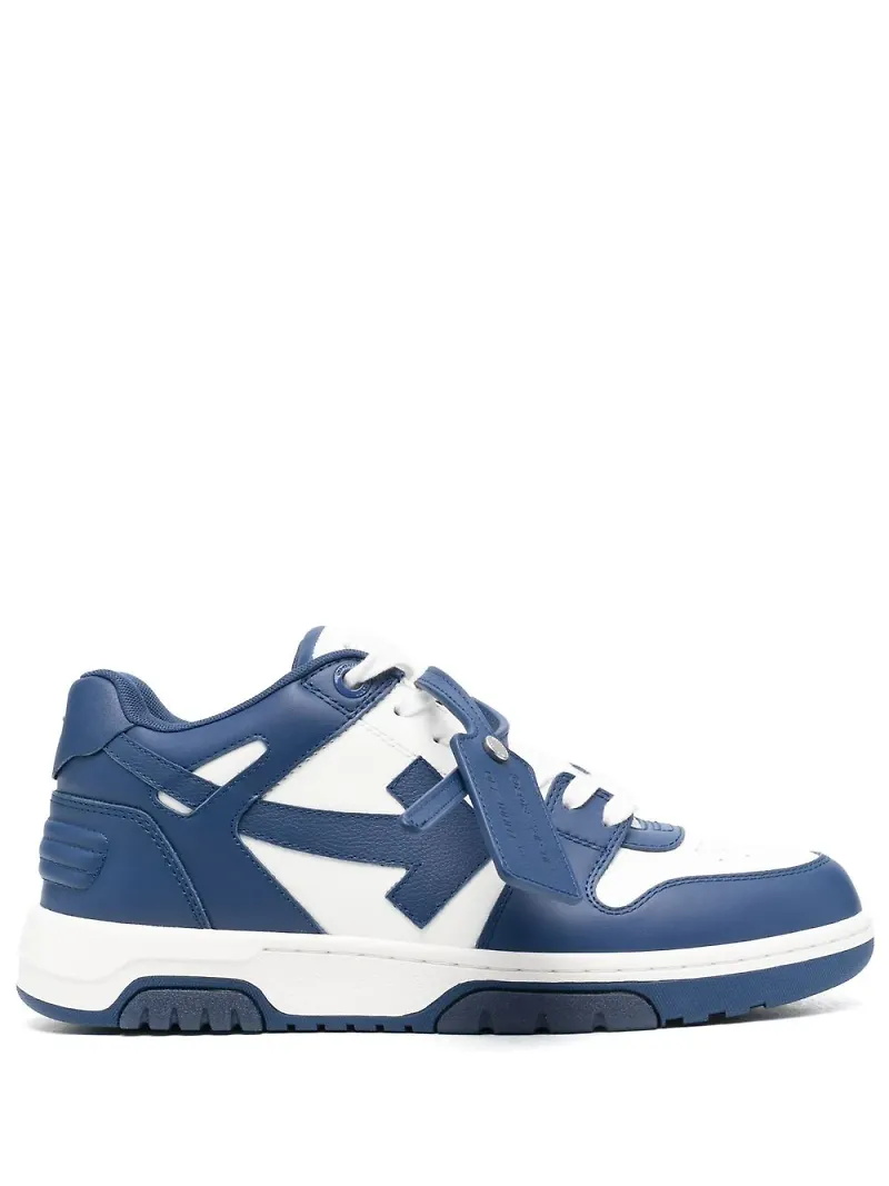 Off-White Out of Office sneakers med panel - Vit