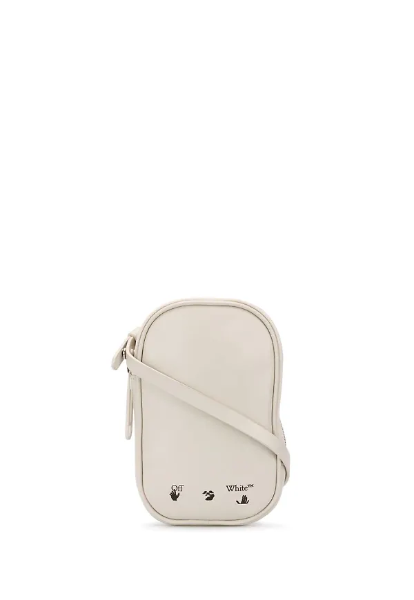Off-White pouch med axelrem - Neutral