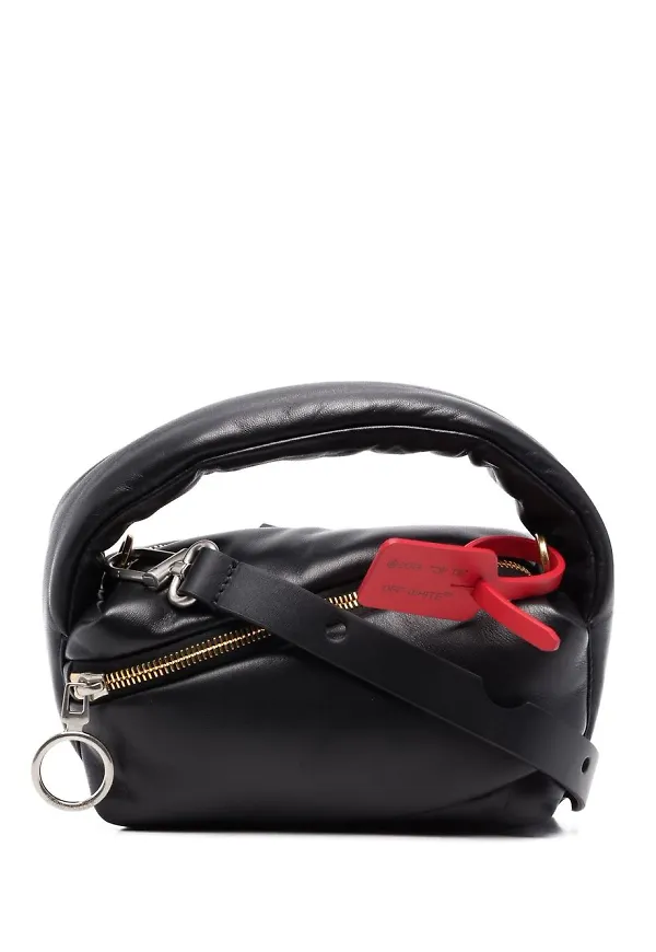 Off-White Pump Pouch 19 totebag - Svart