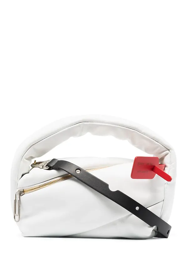 Off-White Pump Pouch liten väska - Vit
