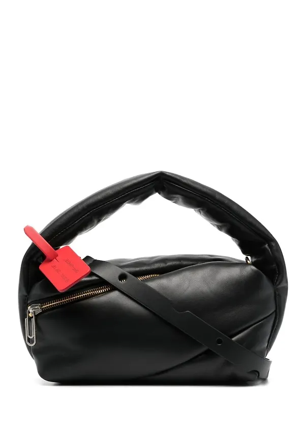 Off-White Pump vadderad totebag - Svart