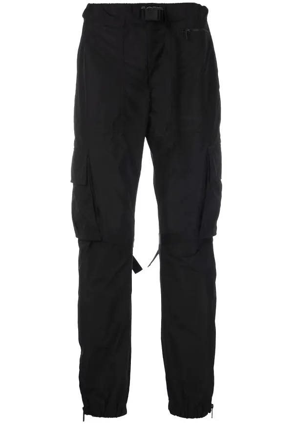 Off-White raka cargobyxor - Svart