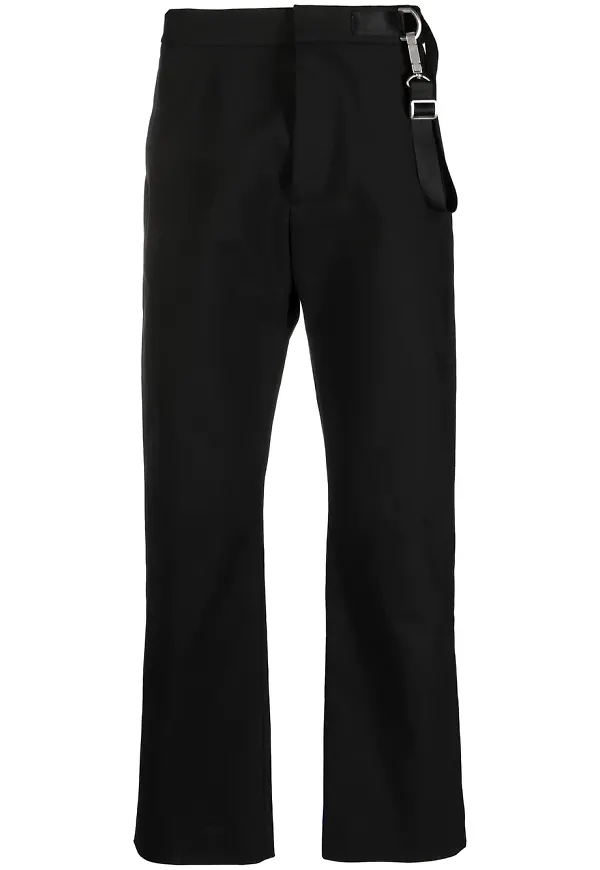 Off-White raka finbyxor - Svart