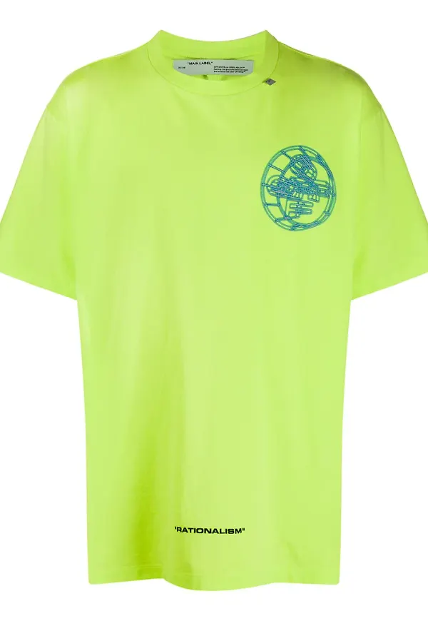 Off-White Rationalism t-shirt - Grön
