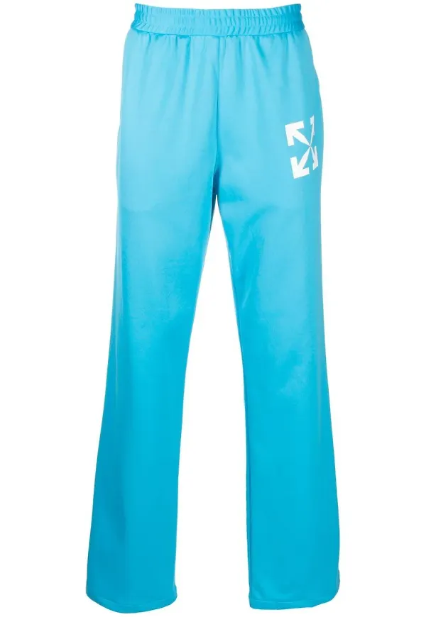 Off-White Single Arrow sweatpants - Blå