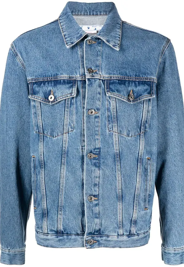 Off-White Skate jeansjacka - Blå