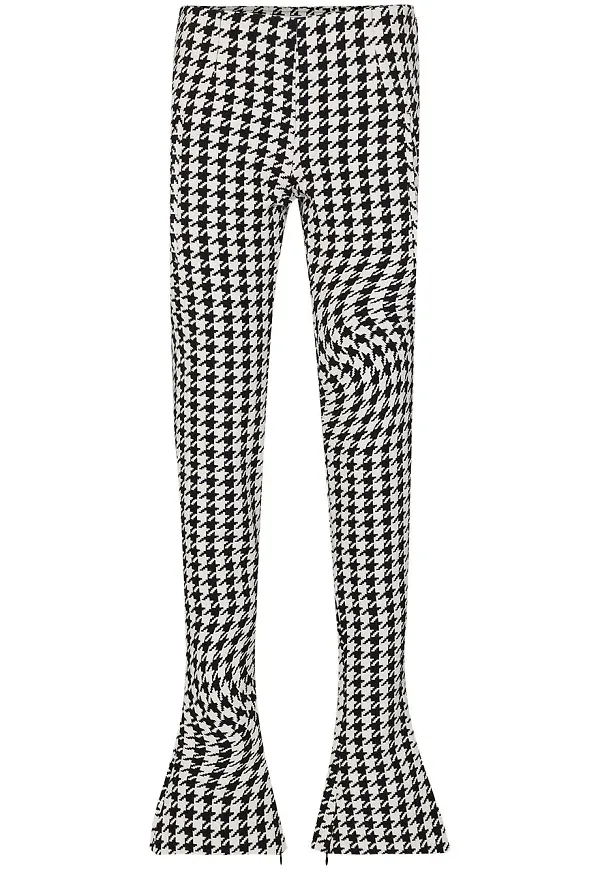 Off-White skinny-byxor - Black white