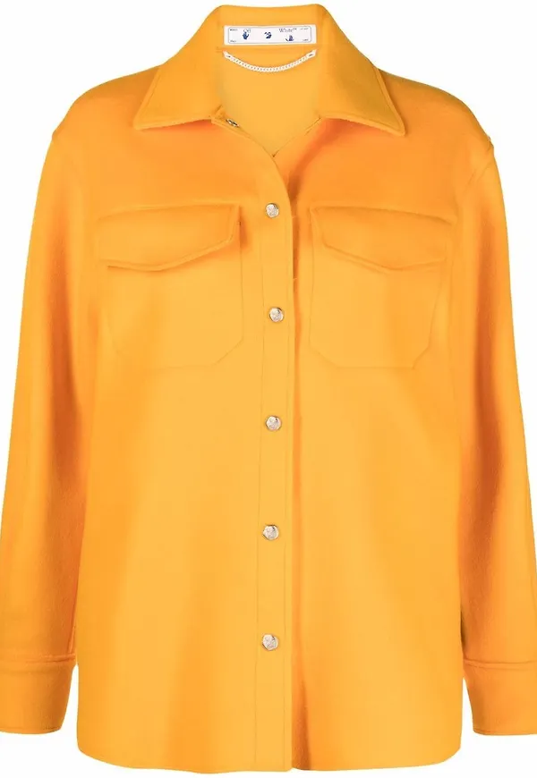 Off-White skjortjacka - Orange