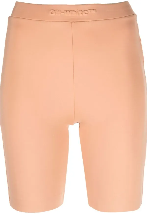 Off-White Sleek cykelshorts - Neutral