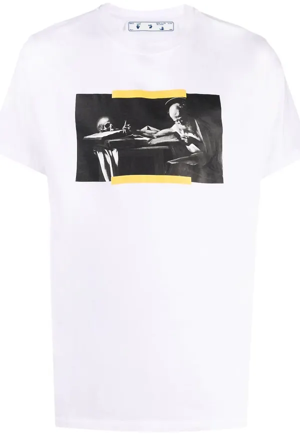 Off-White smal t-shirt - Vit