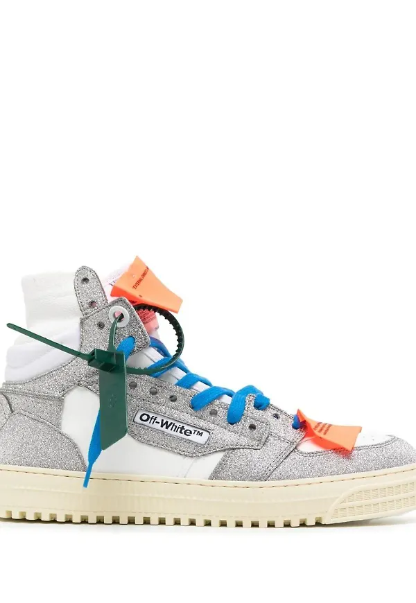 Off-White sneakers - Silverfärgad