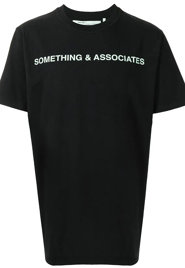 Off-White Something & Associates t-shirt - Svart