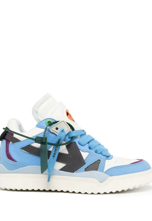 Off-White Sponge medelhöga sneakers - Blå