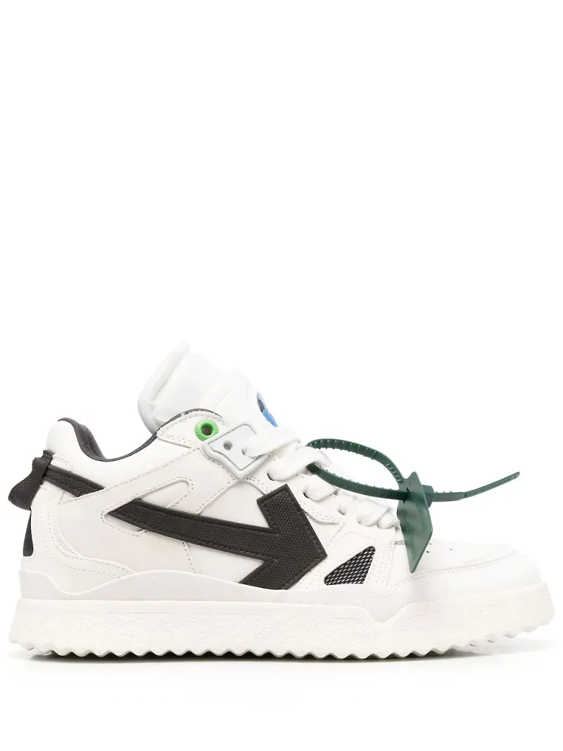 Off-White Sponge medelhöga sneakers - Vit