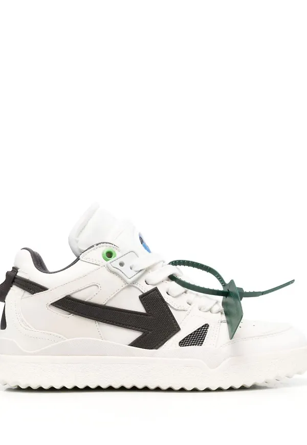 Off-White Sponge medelhöga sneakers - Vit