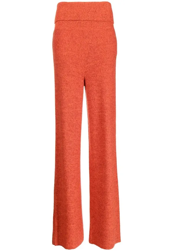 Off-White stickade trackpants - Orange