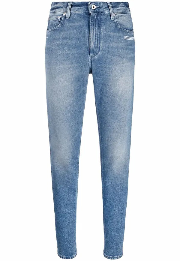 Off-White straight-jeans - Blå