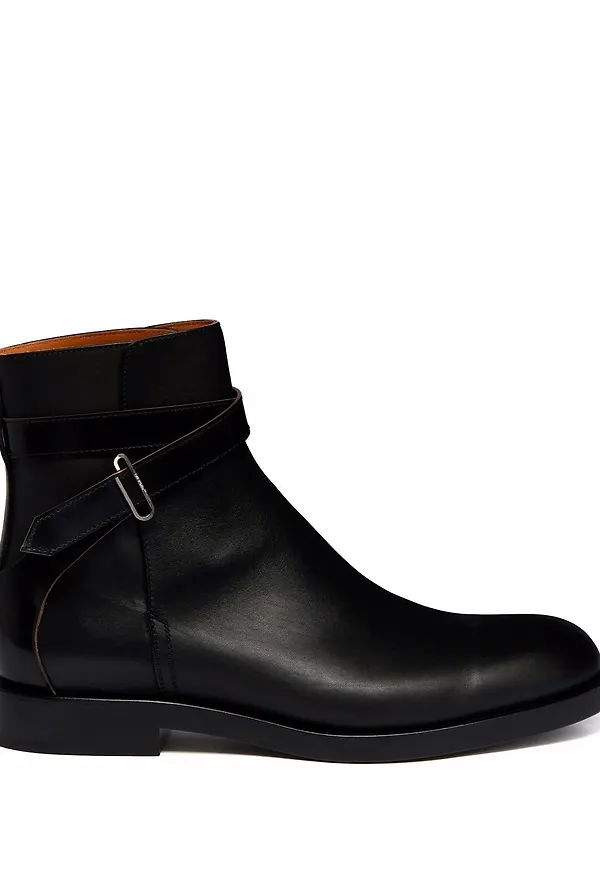 Off-White stövletter med applikation - Svart
