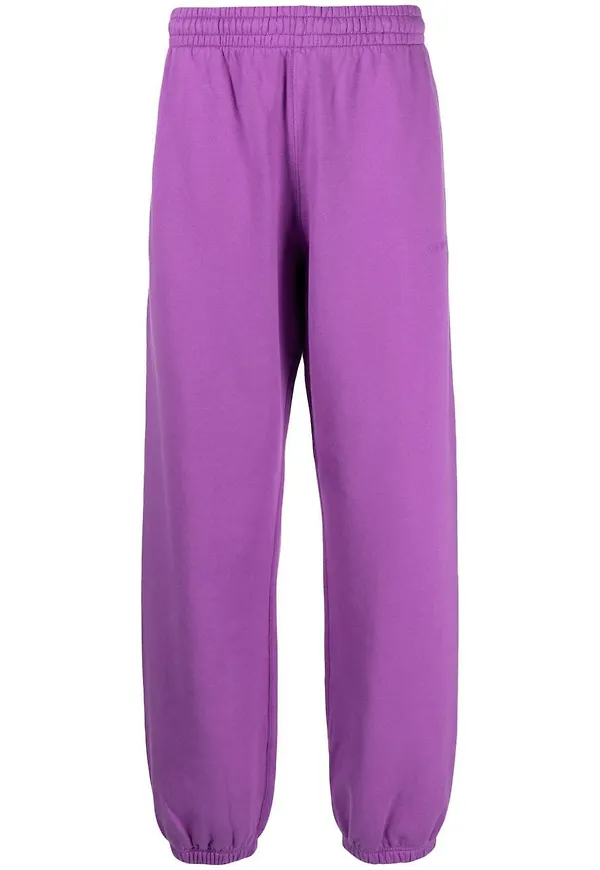 Off-White sweatpants med tryck - Lila